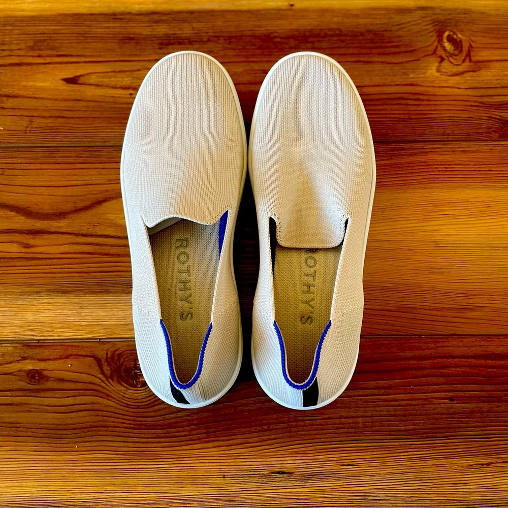 Rothy’s Original Slip On Sneaker: cream